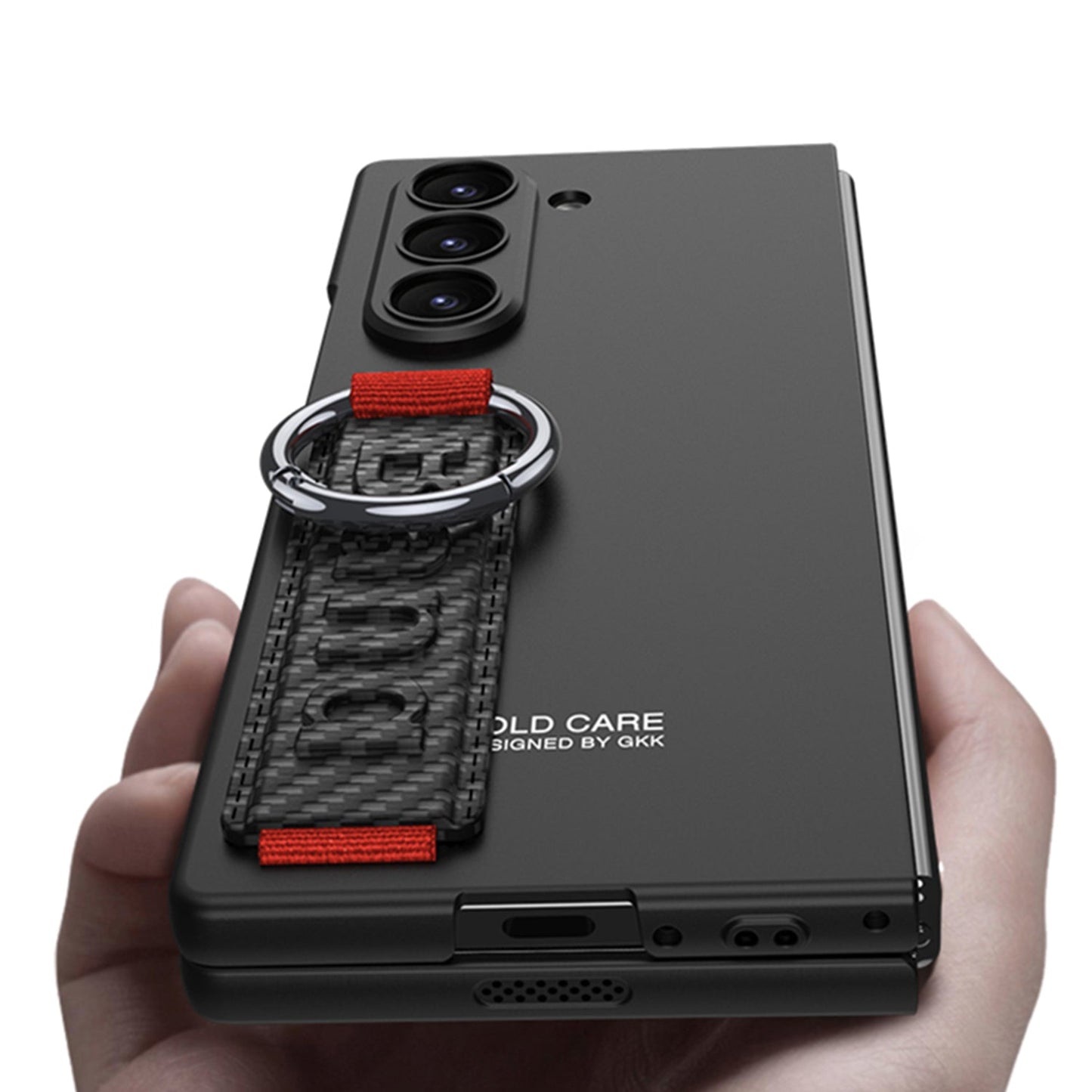 Luxury Wristband Holder Shockproof Phone Case For Galaxy Z Fold 6/7