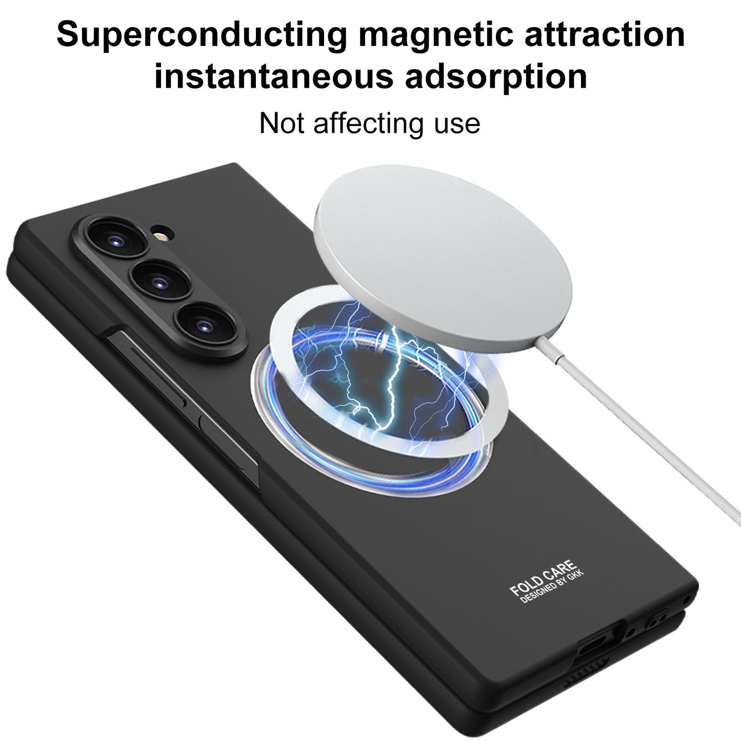 Luxury Shockproof Magnetic Phone Case With Screen Protector For Galaxy Z Fold 6