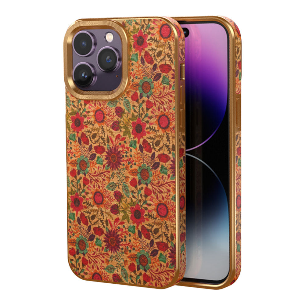 Newest Bohemian Electroplated Flower Phone Case For iPhone