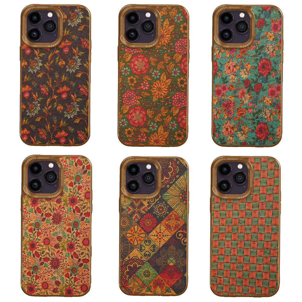 Newest Bohemian Electroplated Flower Phone Case For iPhone