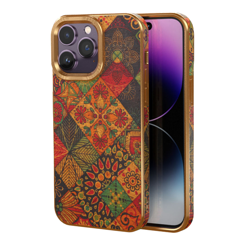 Newest Bohemian Electroplated Flower Phone Case For iPhone