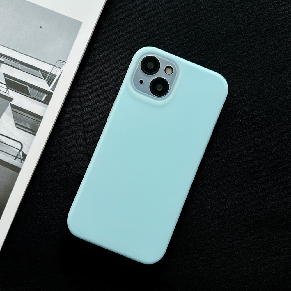 Simple Candy Color Jelly Silicone Simple Phone Case For iPhone With MagSafe