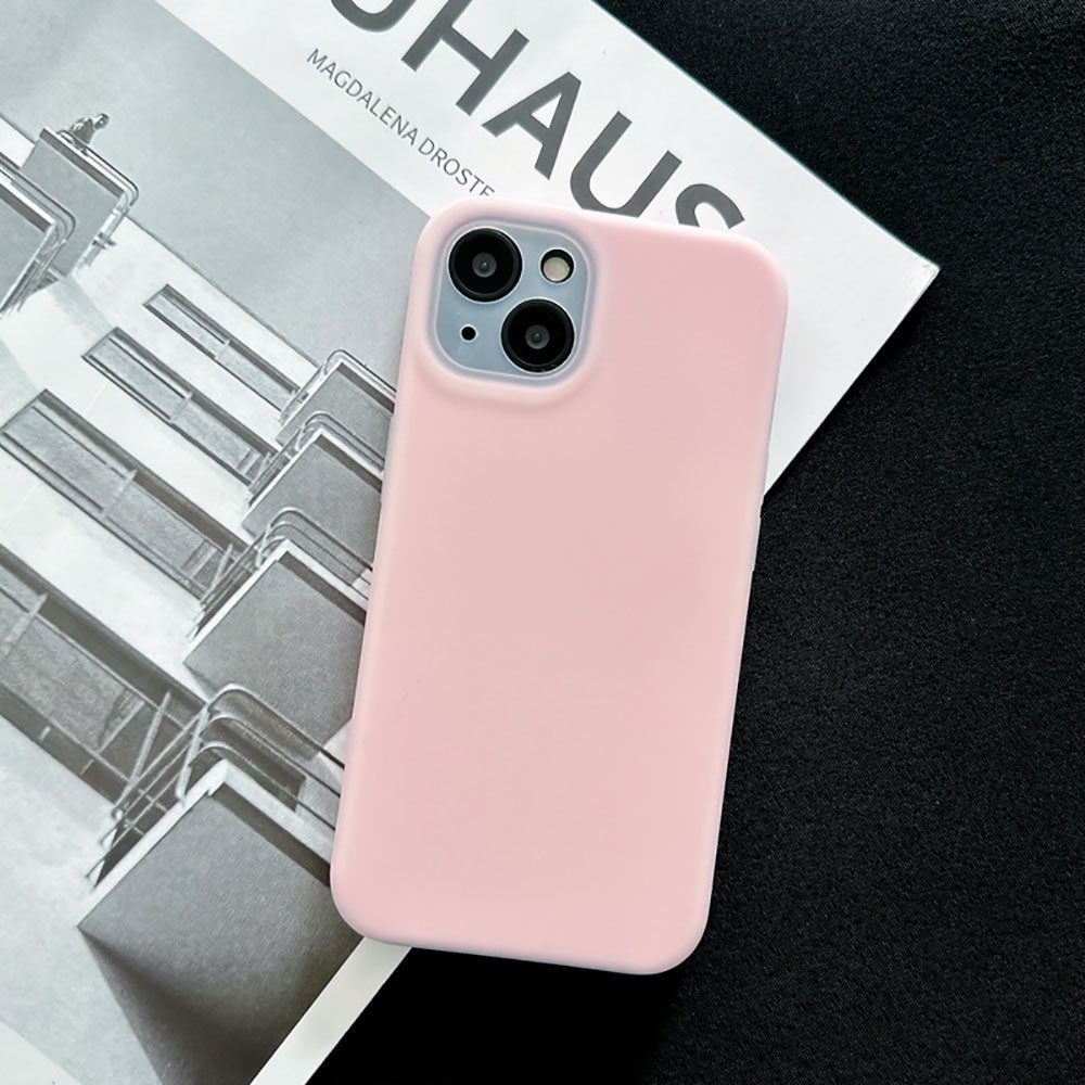 Simple Candy Color Jelly Silicone Simple Phone Case For iPhone With MagSafe
