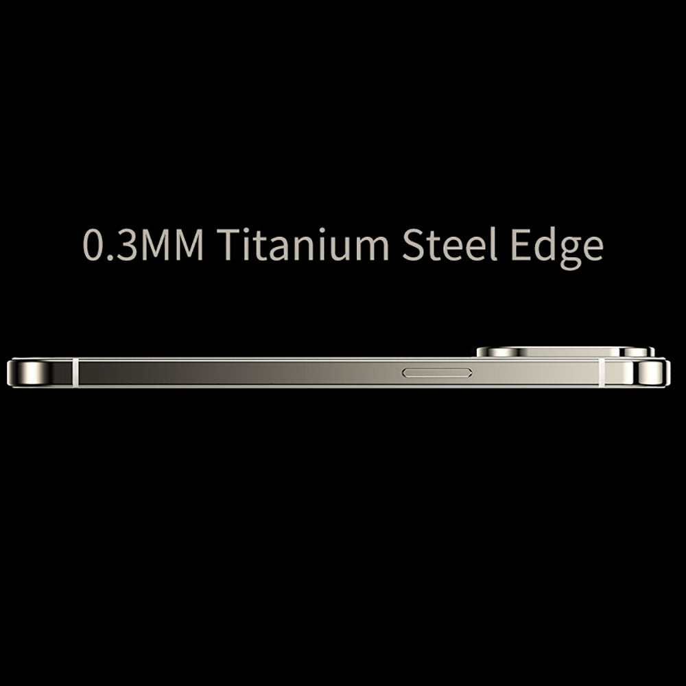 High-End Titanium Steel Phone Case For iPhone