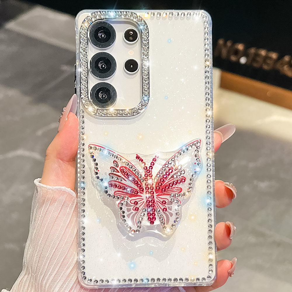 Diamond Butterfly Star Phone Case For Samsung Galaxy