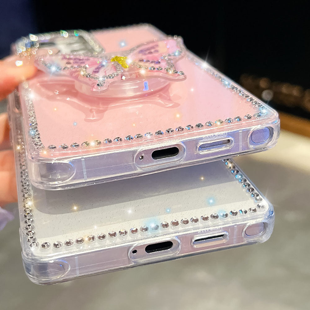 Diamond Butterfly Star Phone Case For Samsung Galaxy