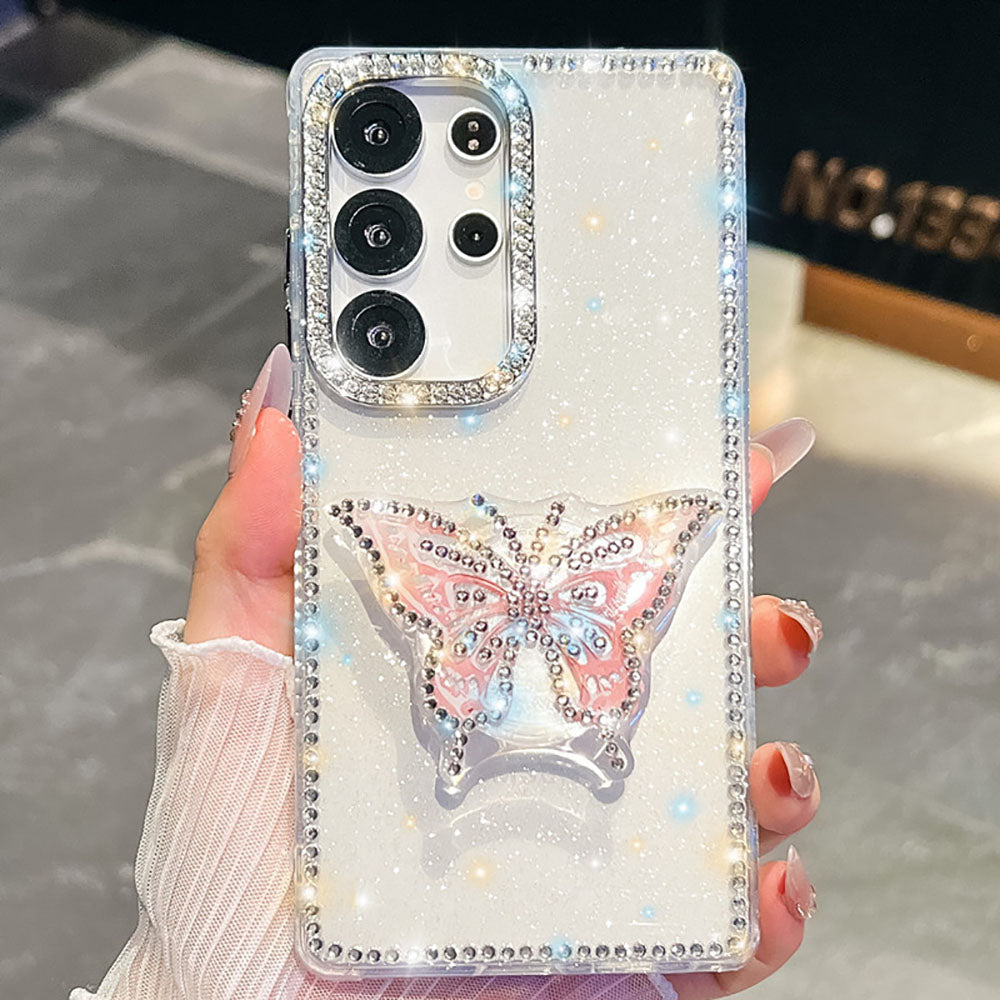 Diamond Butterfly Star Phone Case For Samsung Galaxy