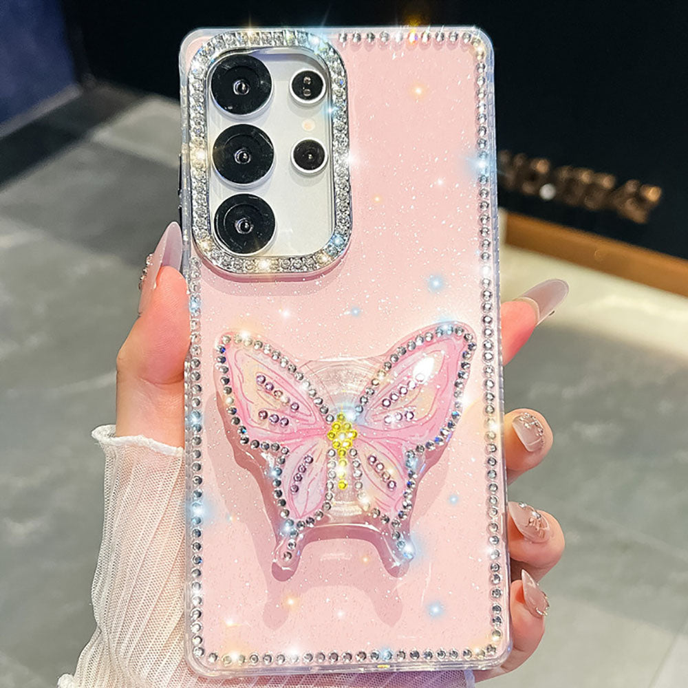 Diamond Butterfly Star Phone Case For Samsung Galaxy