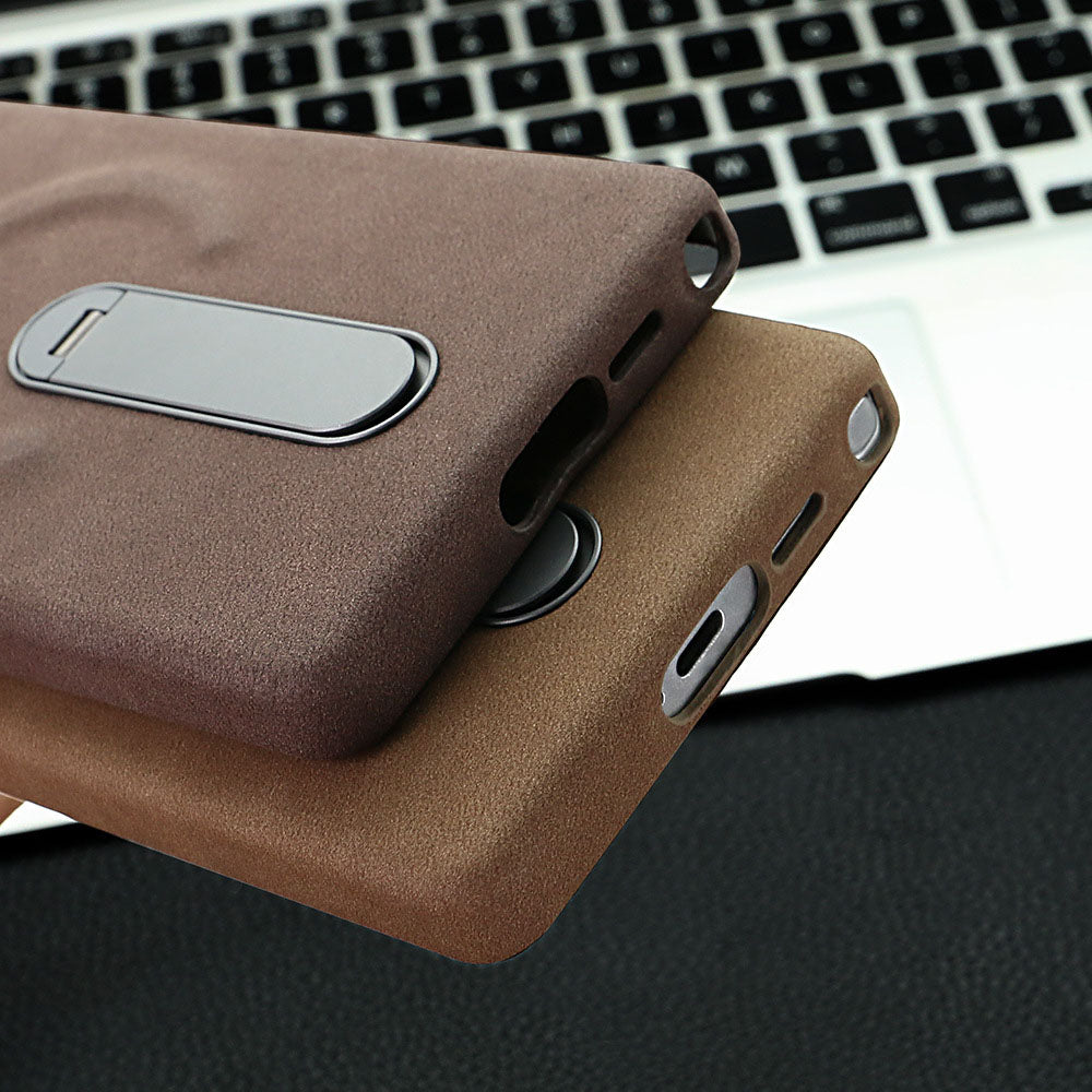 Premium Matte High-Quality Leather Phone Case For Samsung Galaxy