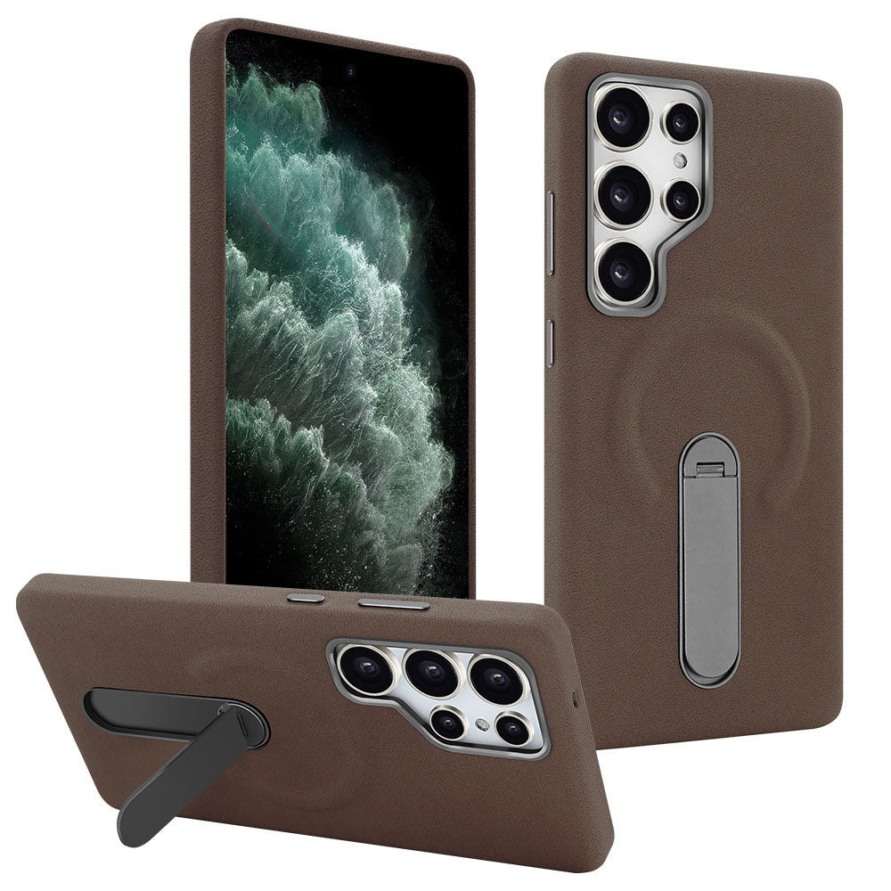 Premium Matte High-Quality Leather Phone Case For Samsung Galaxy