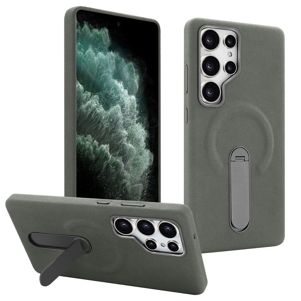 Premium Matte High-Quality Leather Phone Case For Samsung Galaxy