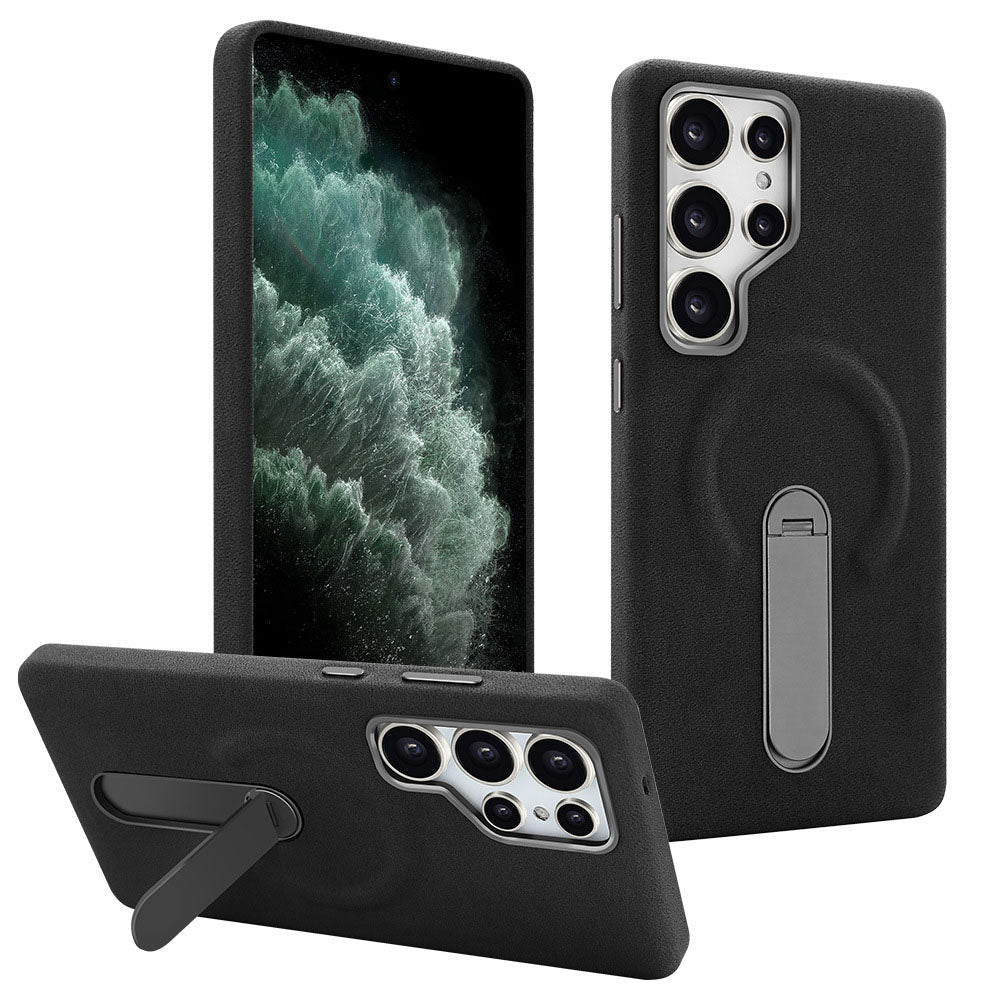 Premium Matte High-Quality Leather Phone Case For Samsung Galaxy