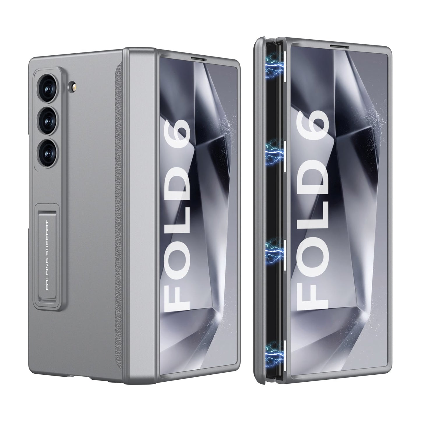 Magnetic Hinge Bracket Shockproof Phone Case For Galaxy Z Fold 6/7