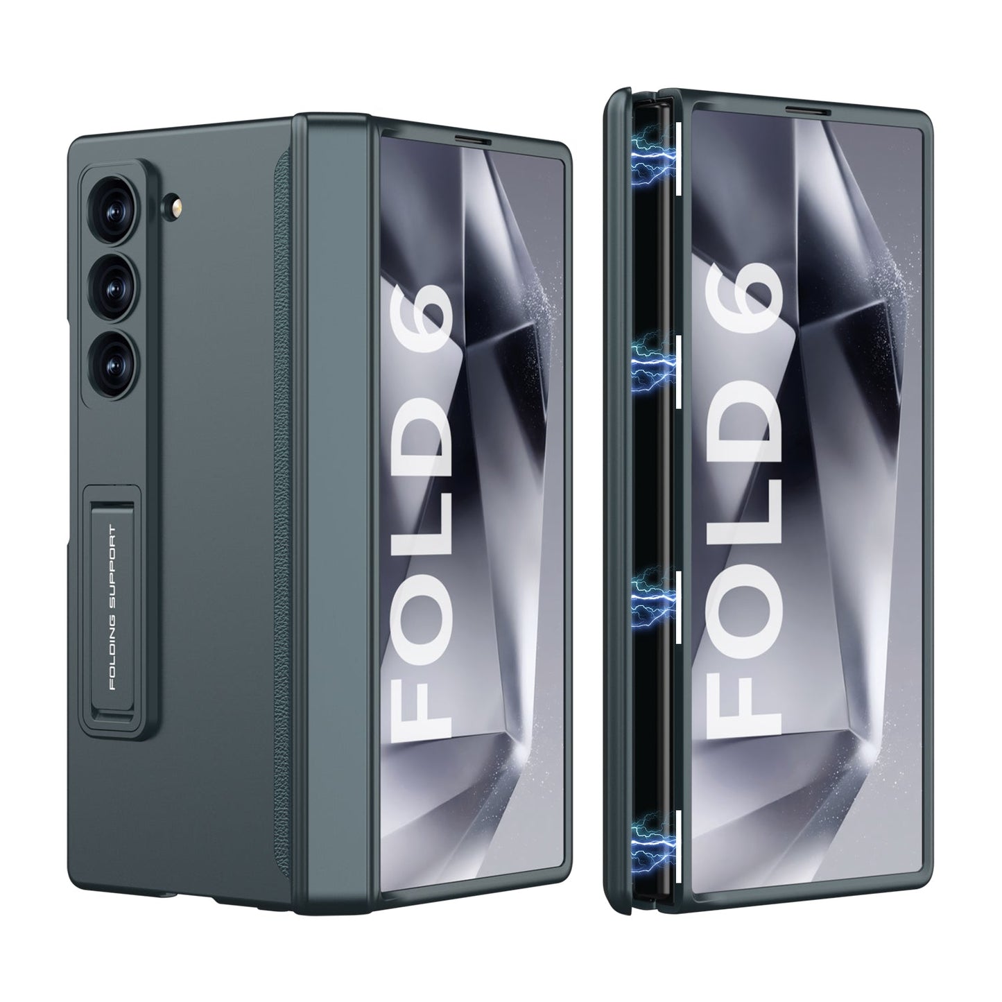Magnetic Hinge Bracket Shockproof Phone Case For Galaxy Z Fold 6/7