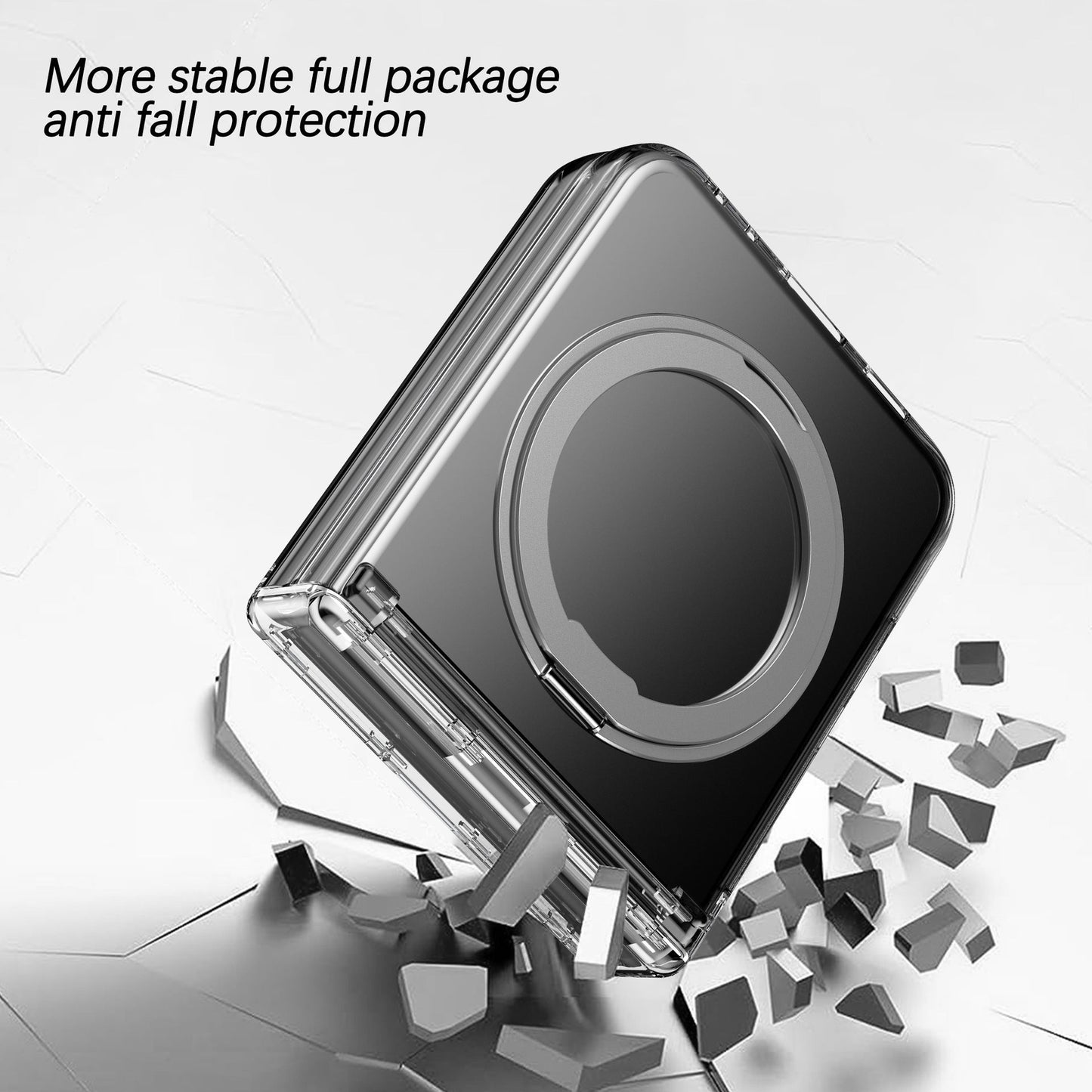 Magnetic Metal Bracket Hinge All-inclusive Shockproof Phone Case For Galaxy Z Flip Series