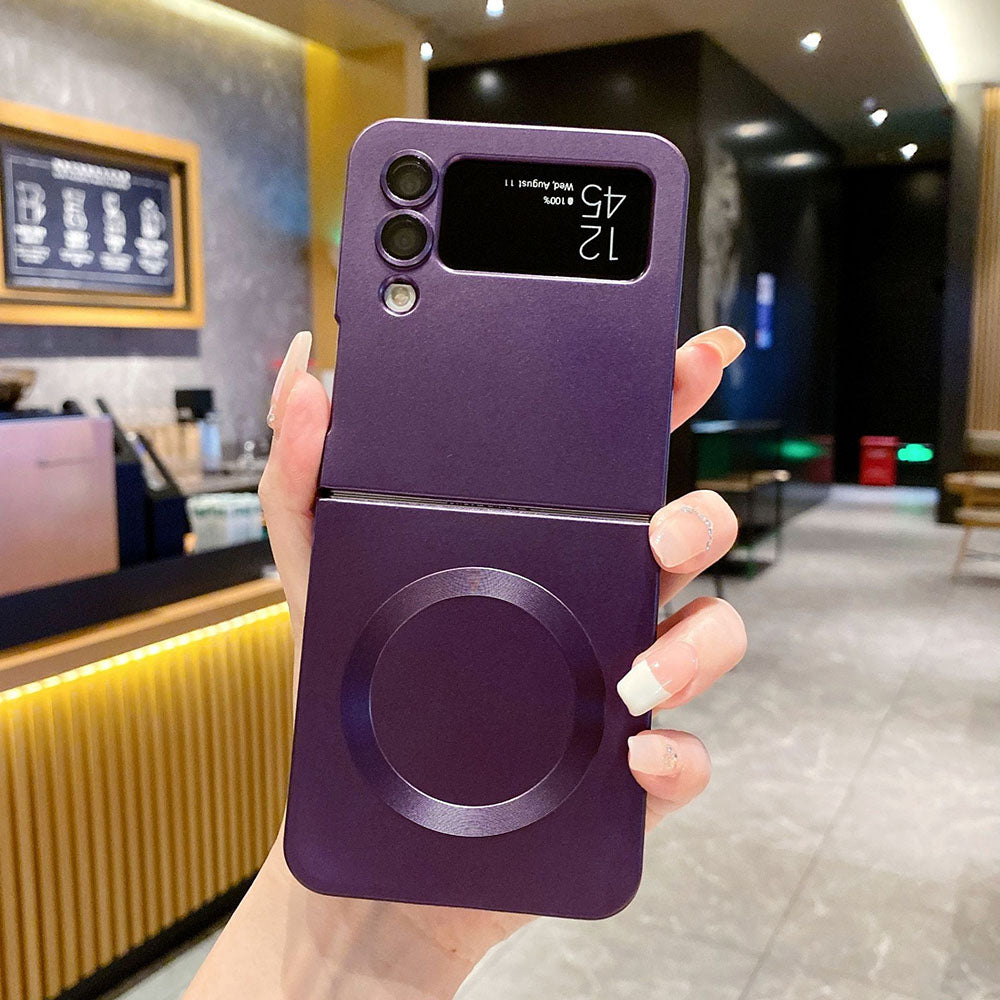 Ultra-Thin All-Inclusive Drop-Proof Magnetic Phone Case For Samsung Galaxy Flip4 Flip3
