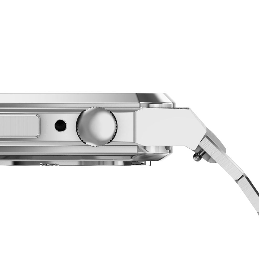 Luxury Metal Case Strap For Apple Watch Series