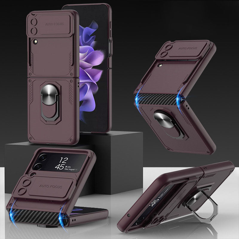 NEWEST Drop Tested Cover With Kickstand Protective Case for Samsung Galaxy Z Flip4 5G - GiftJupiter