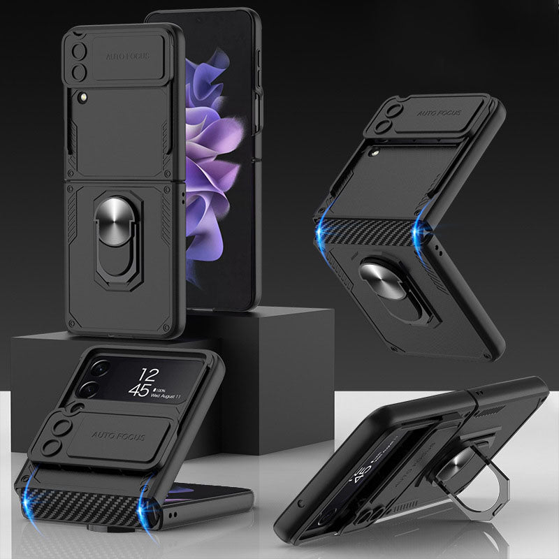 NEWEST Drop Tested Cover With Kickstand Protective Case for Samsung Galaxy Z Flip4 5G - GiftJupiter