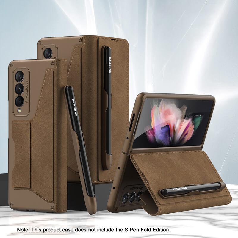 National Geographic Slim Profile Case With S Pen Holder for Galaxy Z Fold 4