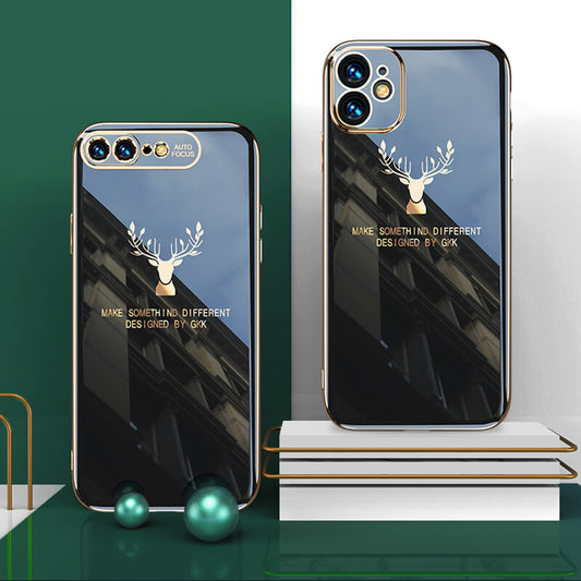 iPhone | 2020 Luxury Plating Deer Pattern Phone Case(🔥Buy 3 Only $29.99) - GiftJupiter