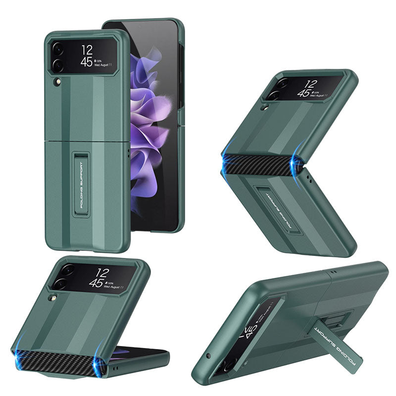 NEWEST Ultra-thin Frosted Magnetic Stand Cover For Samsung Galaxy Z Flip 4 5G - GiftJupiter