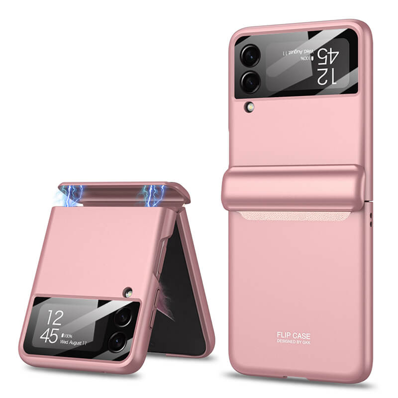Magnetic All-included Shockproof Hard Case With S Pen Slot For Samsung Galaxy Z Flip4 Flip3 5G - GiftJupiter