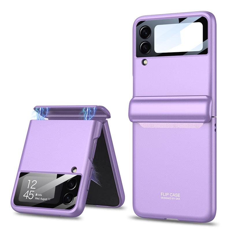 Magnetic All-included Shockproof Hard Case With S Pen Slot For Samsung Galaxy Z Flip4 Flip3 5G - GiftJupiter