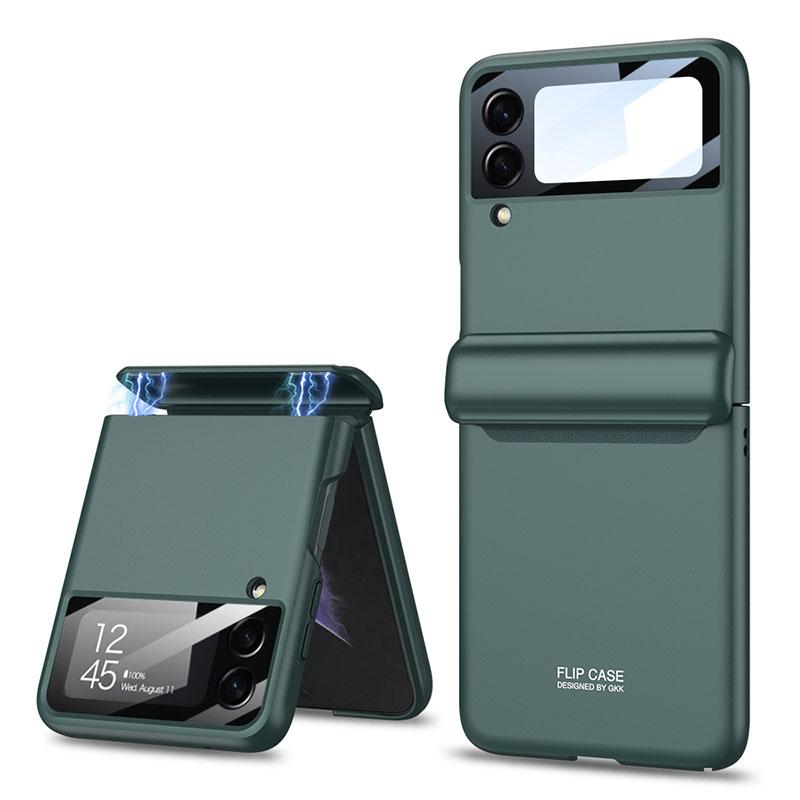 Magnetic All-included Shockproof Hard Case With S Pen Slot For Samsung Galaxy Z Flip4 Flip3 5G - GiftJupiter
