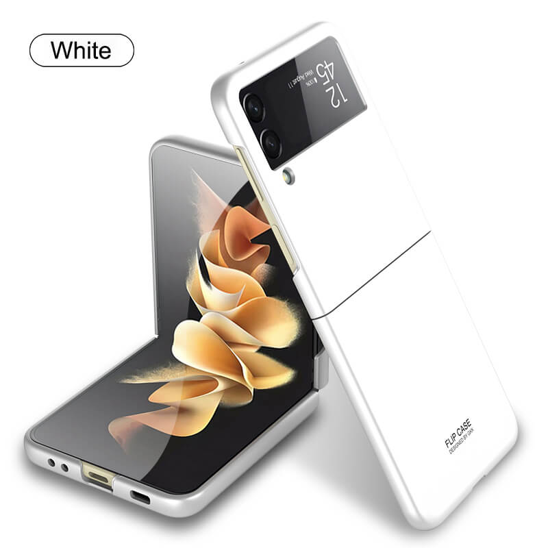 Solid Matte Ultra Slim Hard Shockproof Full Protection Cover For Galaxy Z Flip3 5G - GiftJupiter