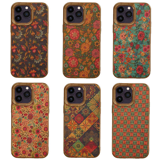 Newest Bohemian Electroplated Flower Phone Case For iPhone