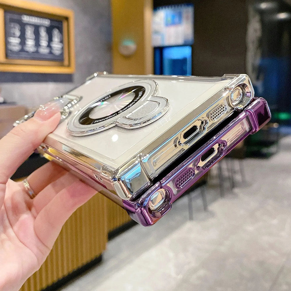 Transparent Phone Case For Samsung With Lens Protector