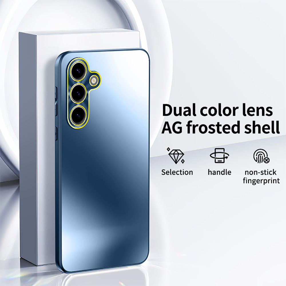Newest Dual Color Lens AG Frosted Shell Phone Case For Samsung Galaxy