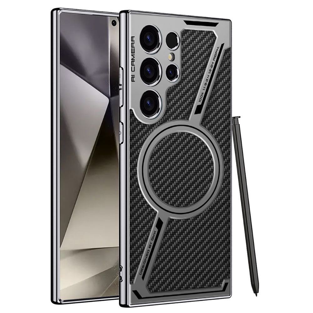 High-end Business Leather Magnetic Phone Case For Samsung Galaxy