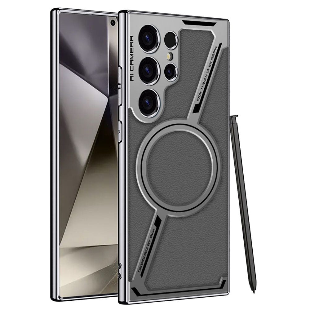 High-end Business Leather Magnetic Phone Case For Samsung Galaxy