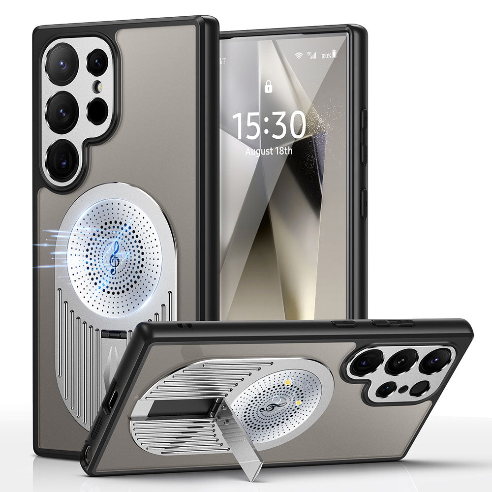 Magnetic Cooling Bracket Samsung Phone Case with Aromatherapy