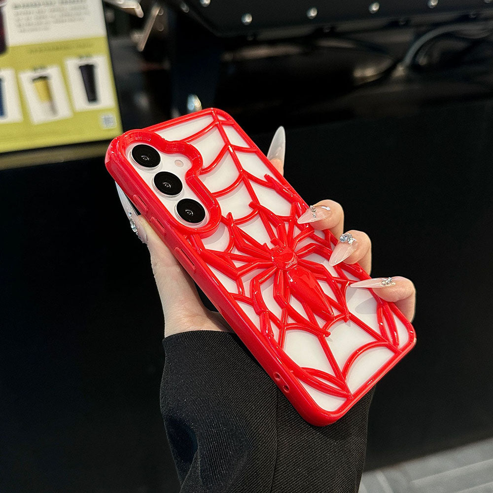 Spider-Man Mesh Breathable Heat Dissipation Phone Case For Samsung Galaxy