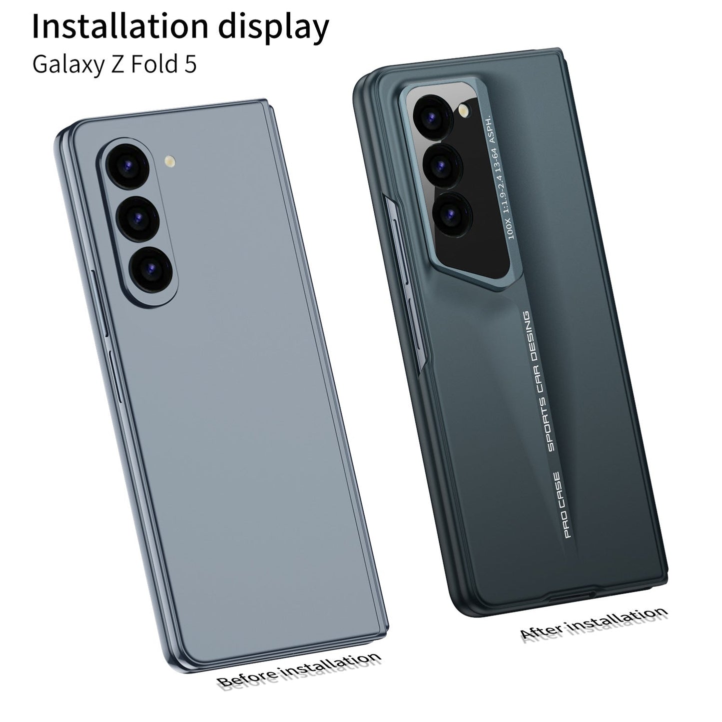 Luxury All-inclusive Anti-fall Protective Phone Case For Samsung Galaxy Z Fold5 Fold4 - Mycasety Mycasety