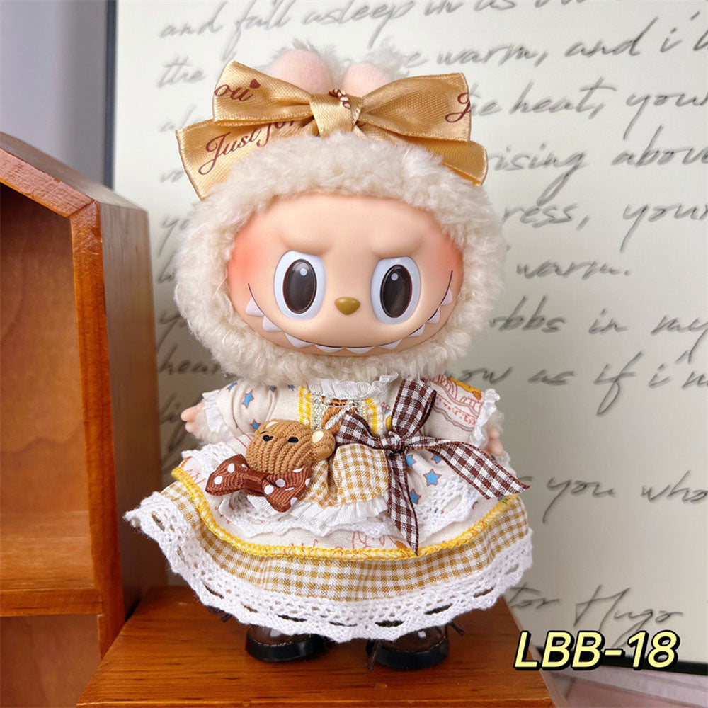Pointy-Toothed Mini-Monsters Labubu Exclusive Fashion Collection