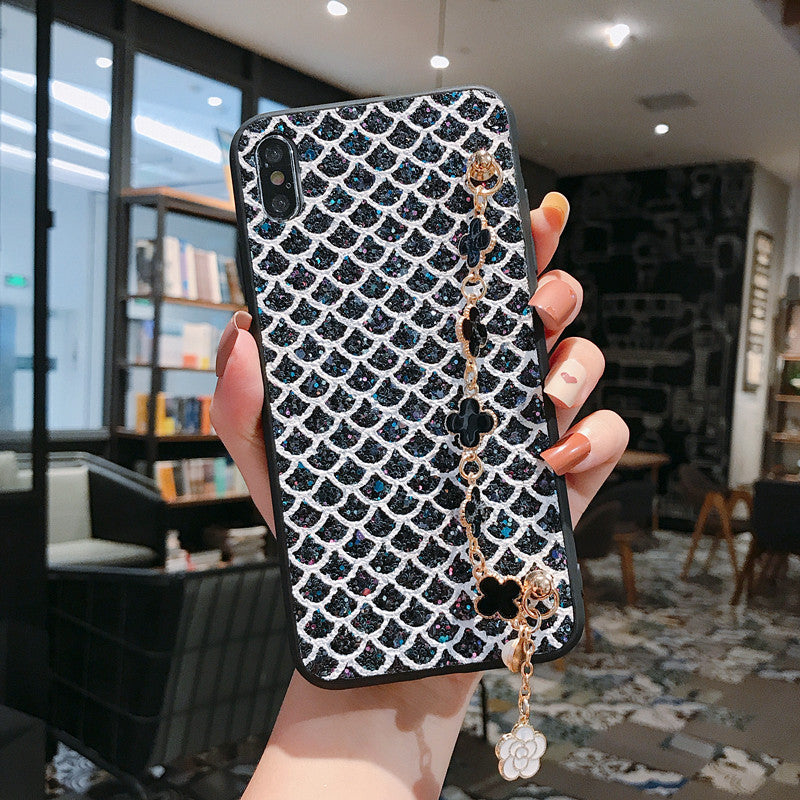 2021 New Gem Lucky Clover Bracelet Phone Case - GiftJupiter