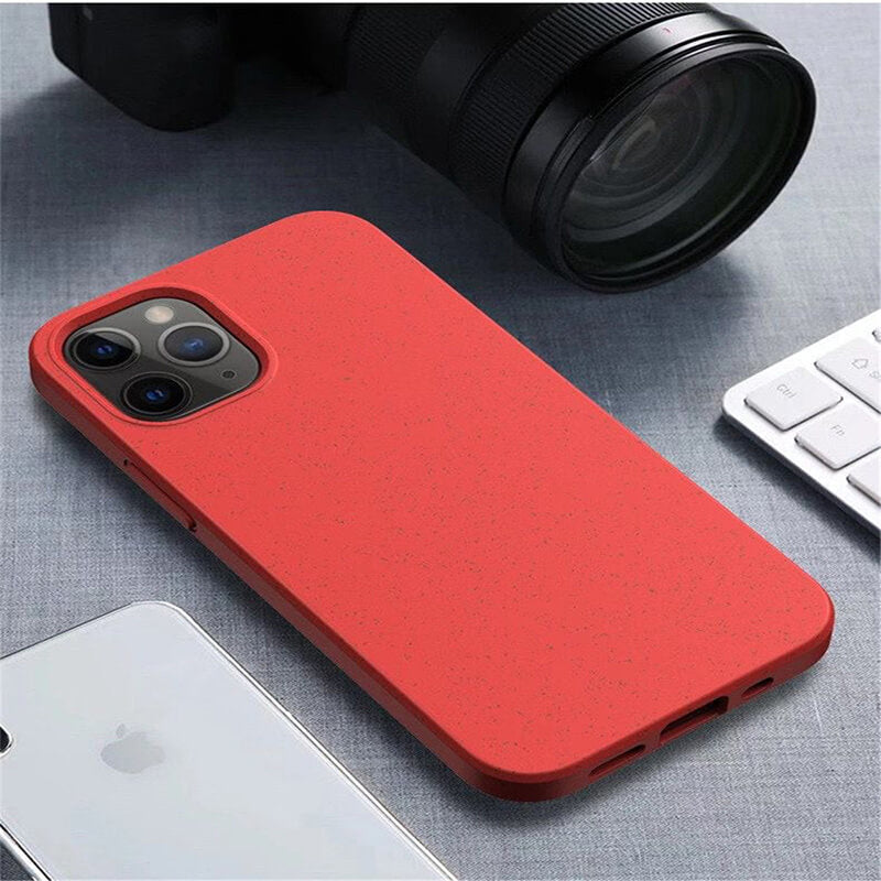 2021 New Eco-friendly Soft Wheat Straw Silicone Shockproof Matte Stars Phone Case For iPhone - GiftJupiter