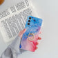 2021 New Marble Pattern Shell Ring Silicone Phone Case For Samsung - GiftJupiter