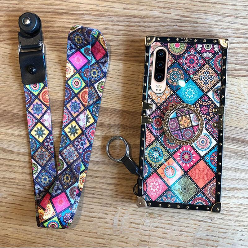 High Quality Bohemian Lanyard Ring Case For Samsung - GiftJupiter