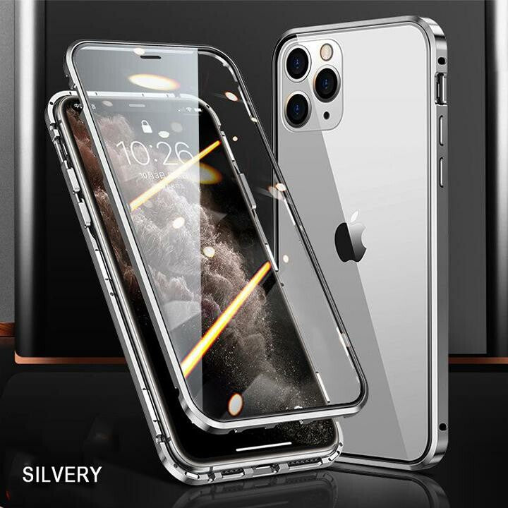 iPhone | 2020 Upgraded Two Side Tempered Glass Magnetic Adsorption Phone Case - GiftJupiter