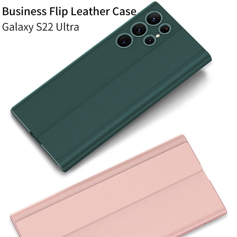 2022 New Flip Leather Case for Samsung Galaxy S22 Ultra 5G - GiftJupiter