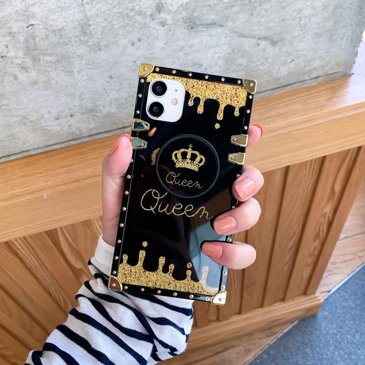 2021 Fashion Crown Pattern Protective Case For iPhone - GiftJupiter