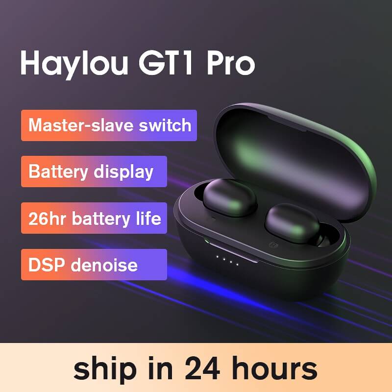 2021 New TWS Fingerprint Touch Bluetooth Earphones, HD Stereo Wireless Headphones, Noise Cancelling Gaming Headset - GiftJupiter