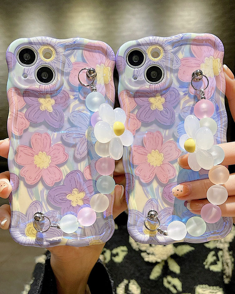 Oil Painting Flower iPhone Case