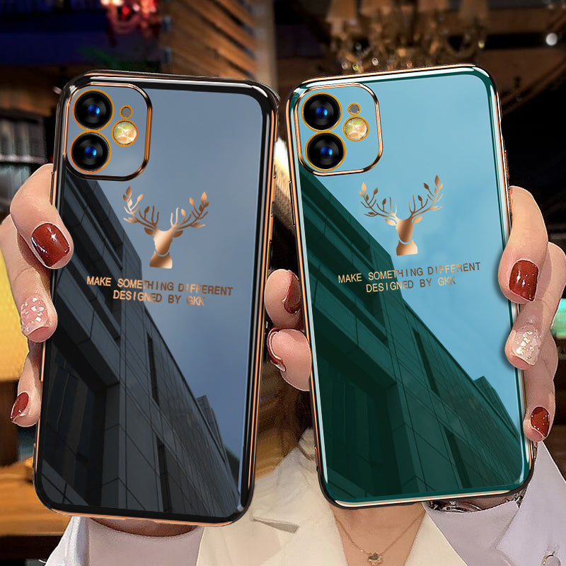 iPhone | 2020 Luxury Plating Deer Pattern Phone Case(🔥Buy 3 Only $29.99) - GiftJupiter