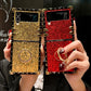 Glitter Diamond Ring Phone Case for Samsung Galaxy Z Flip4 Flip3 - GiftJupiter